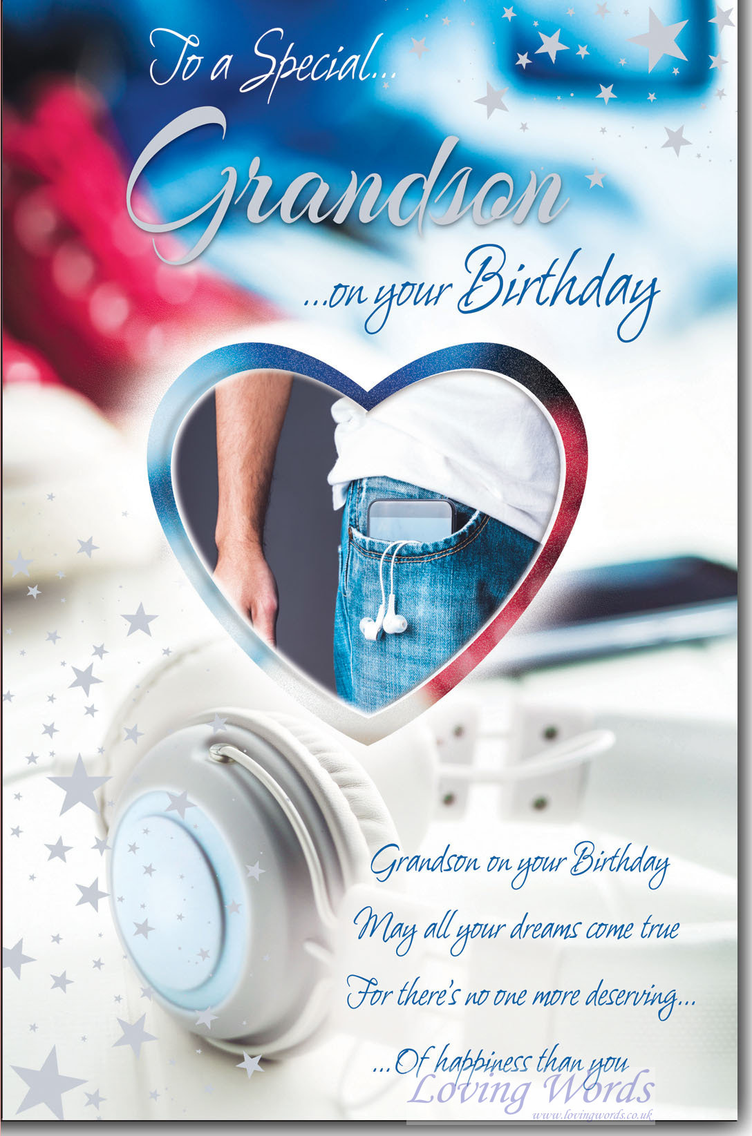 Free Printable Happy Birthday Card For Grandson