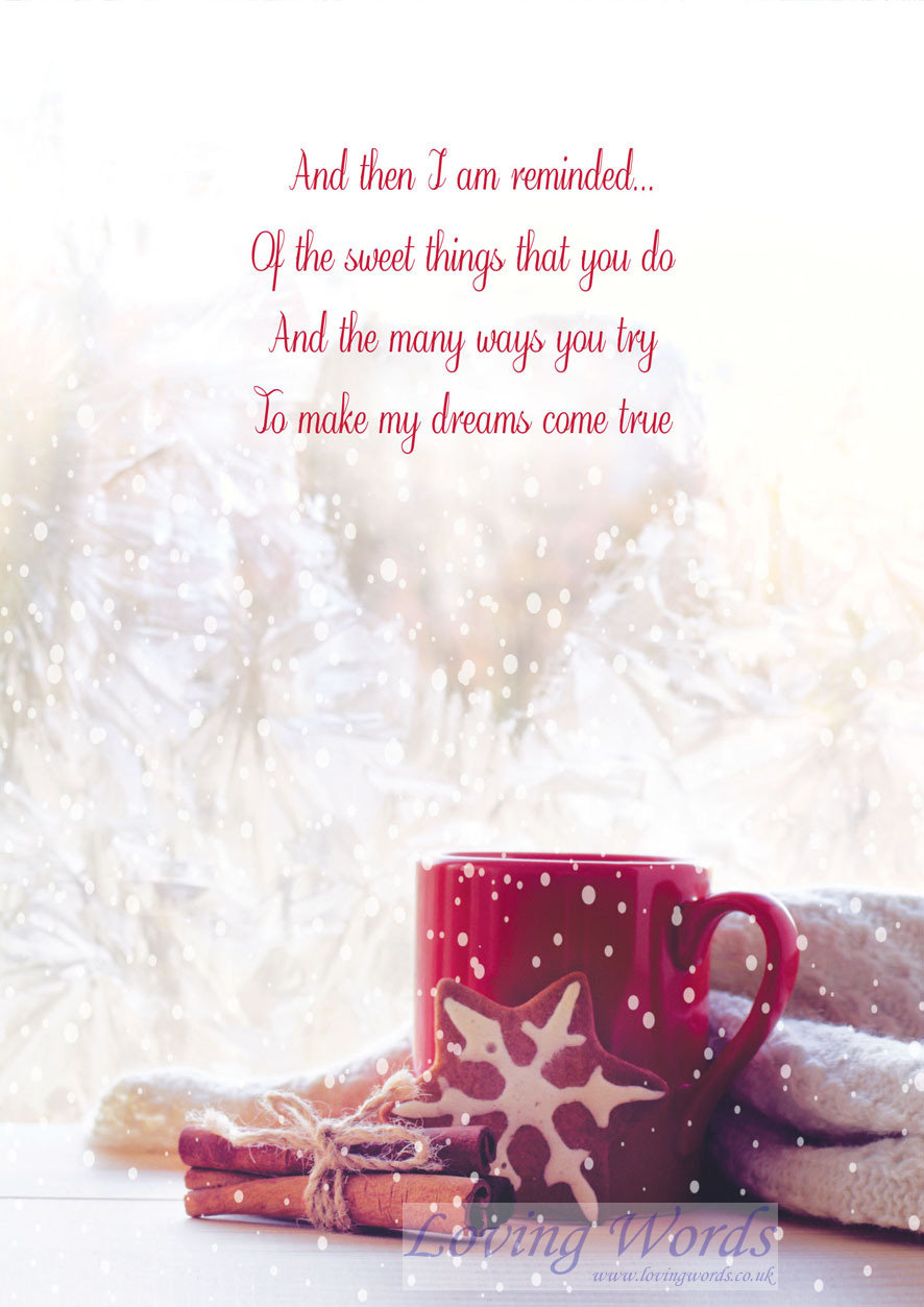 Fiance at Christmas | Greeting Cards by Loving Words