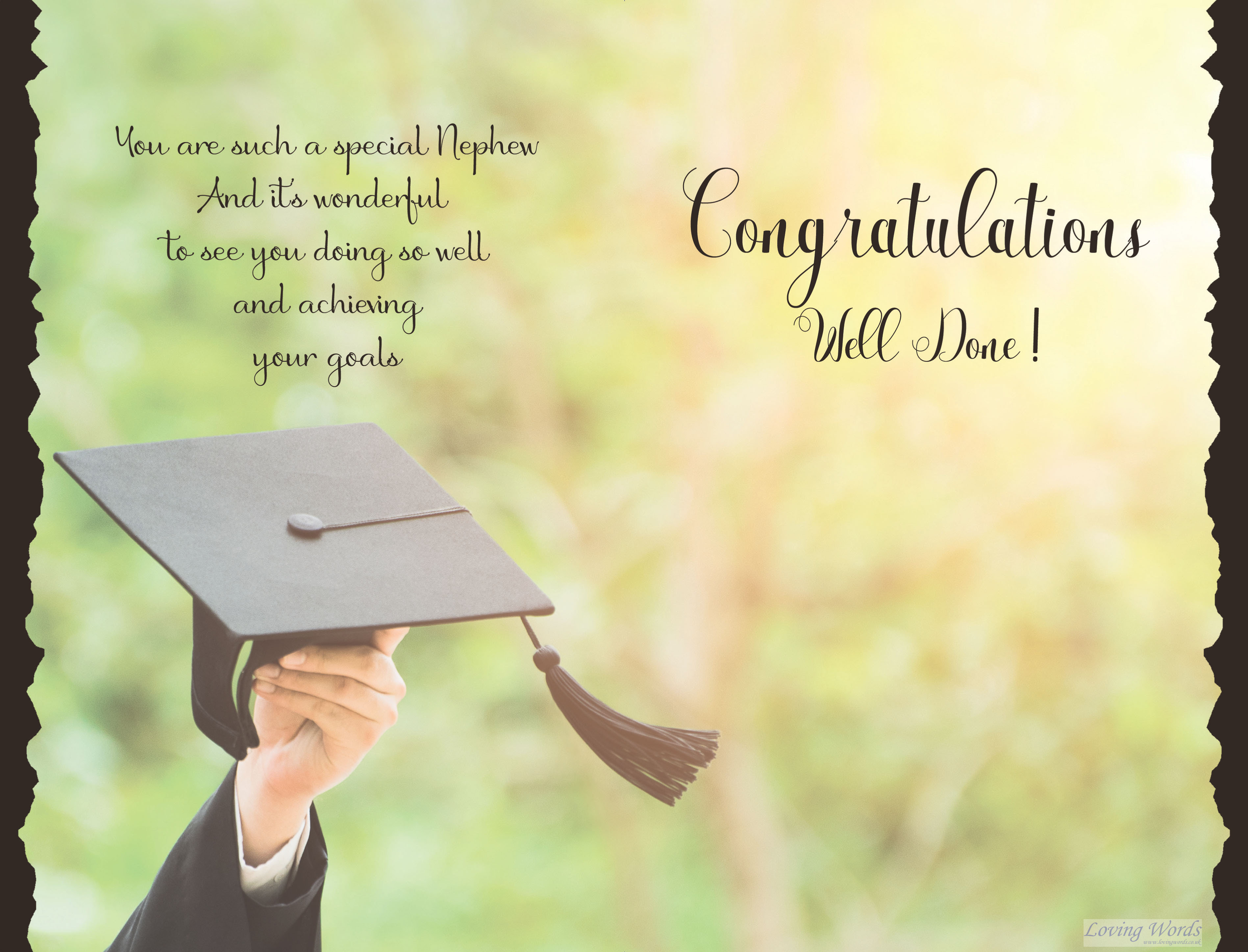 Nephew Graduation | Greeting Cards by Loving Words