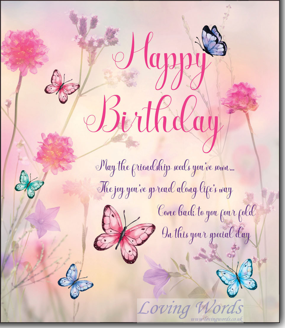 Happy Birthday ( Female) | Greeting Cards by Loving Words