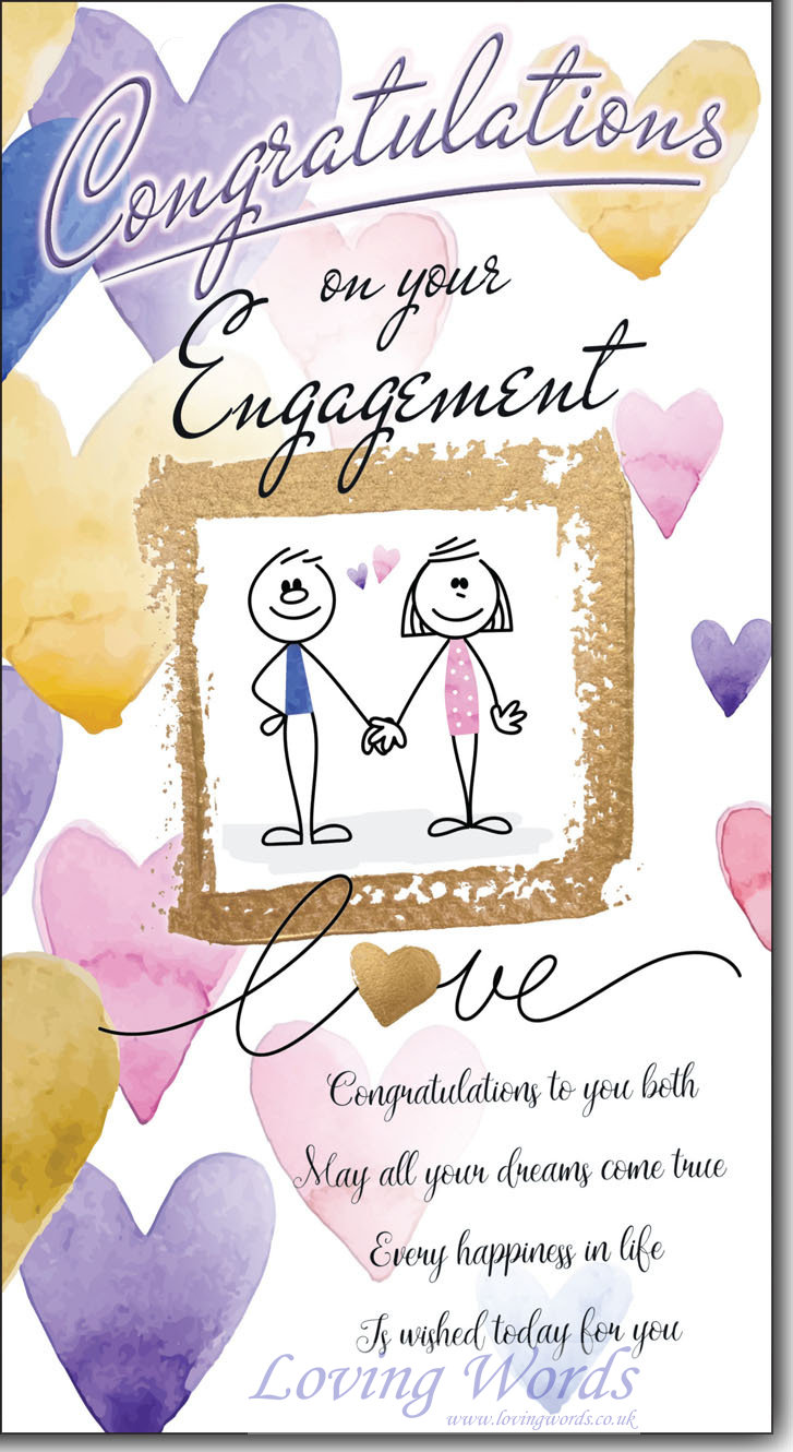 On Your Engagement | Greeting Cards by Loving Words