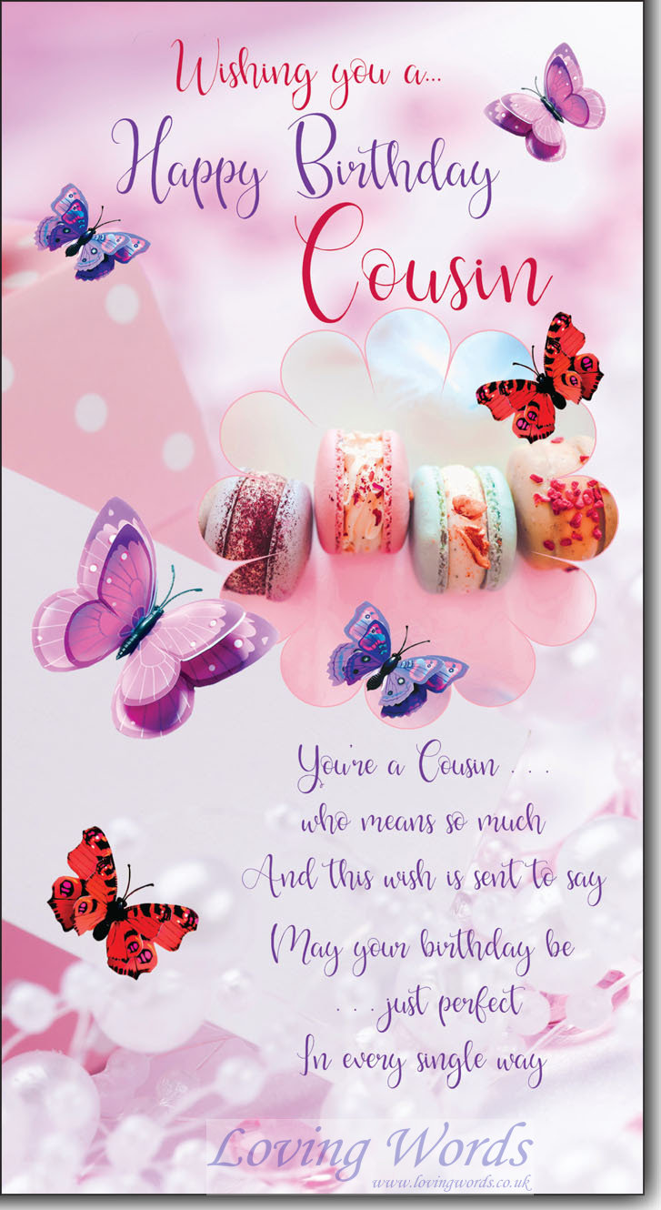 Happy Birthday Cousin | Greeting Cards by Loving Words