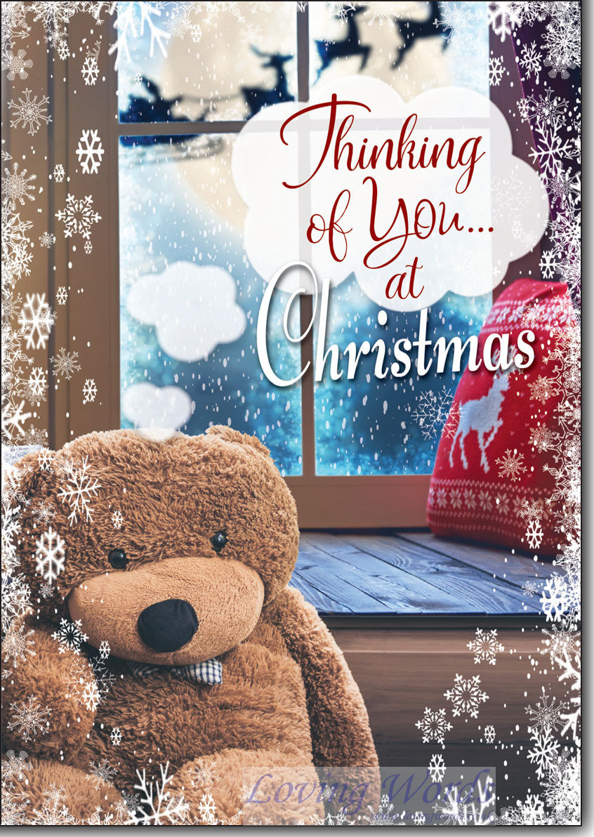 Thinking Of You Christmas Greeting Cards By Loving Words