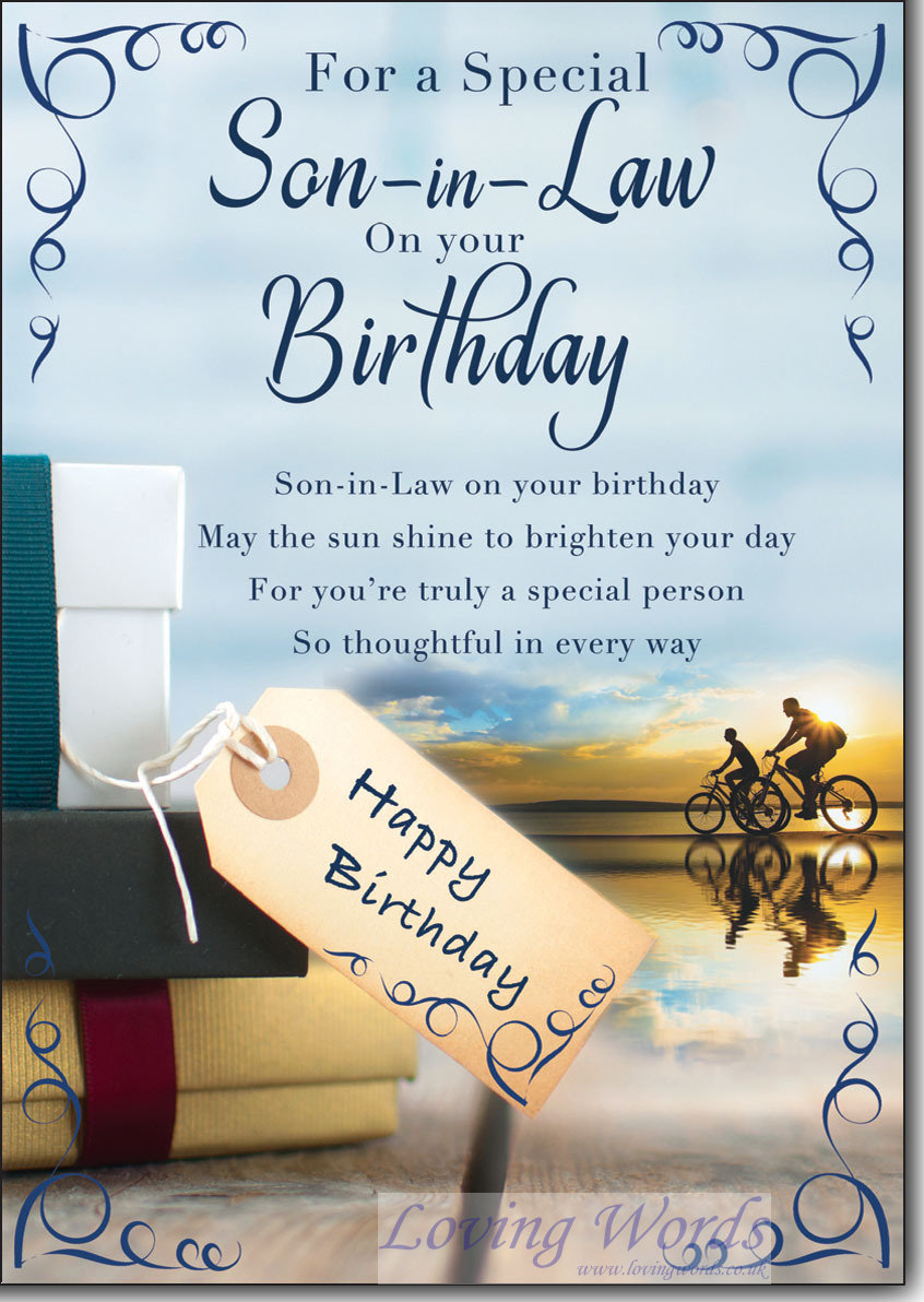 To a Special Son-in Law on your Birthday | Greeting Cards by 