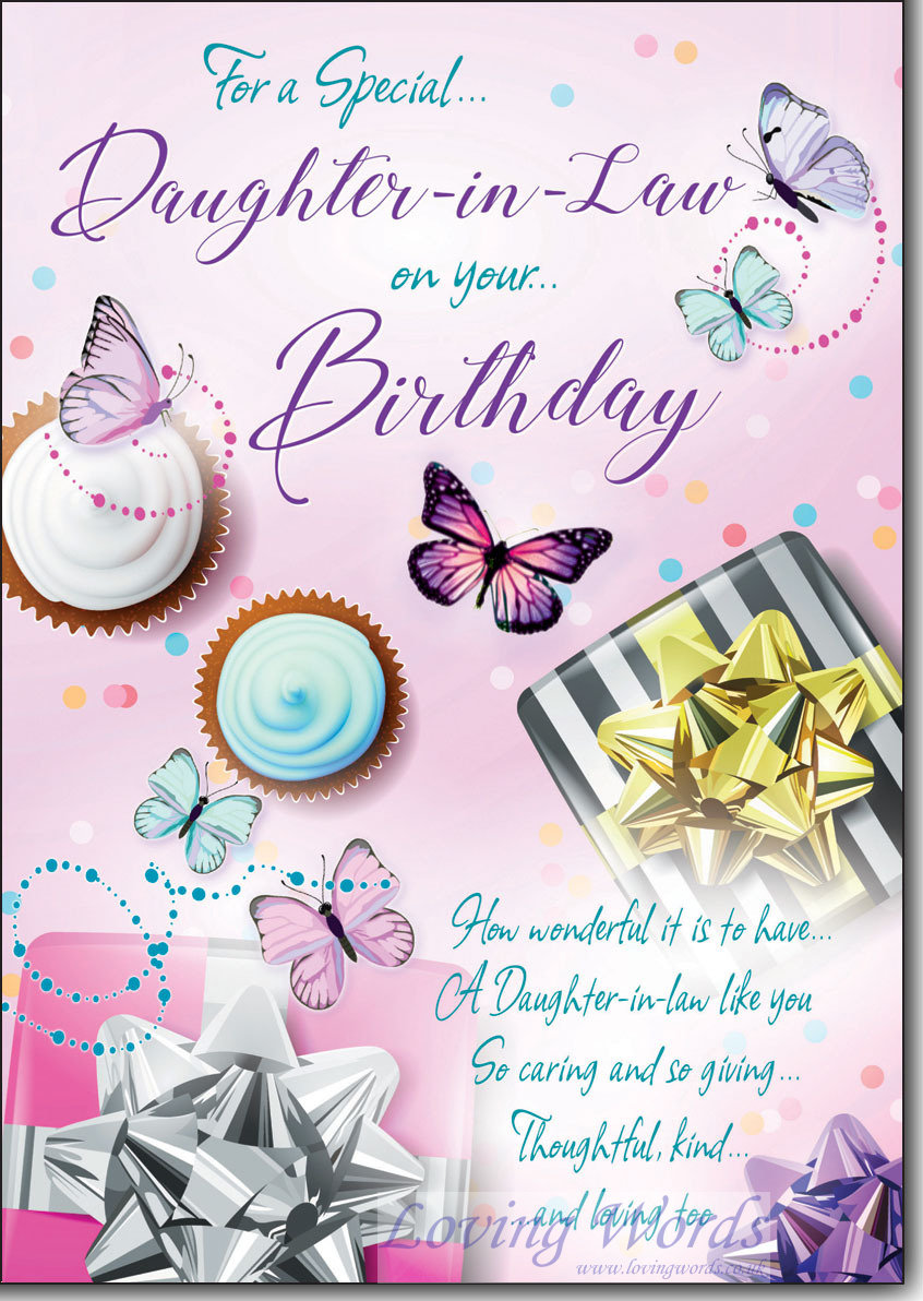 For a Special Daughter In Law on your Birthday | Greeting Cards by ...
