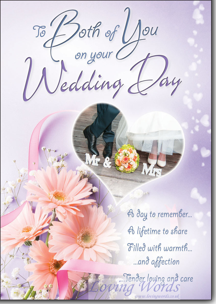To Both On Your Wedding Day | Greeting Cards by Loving Words