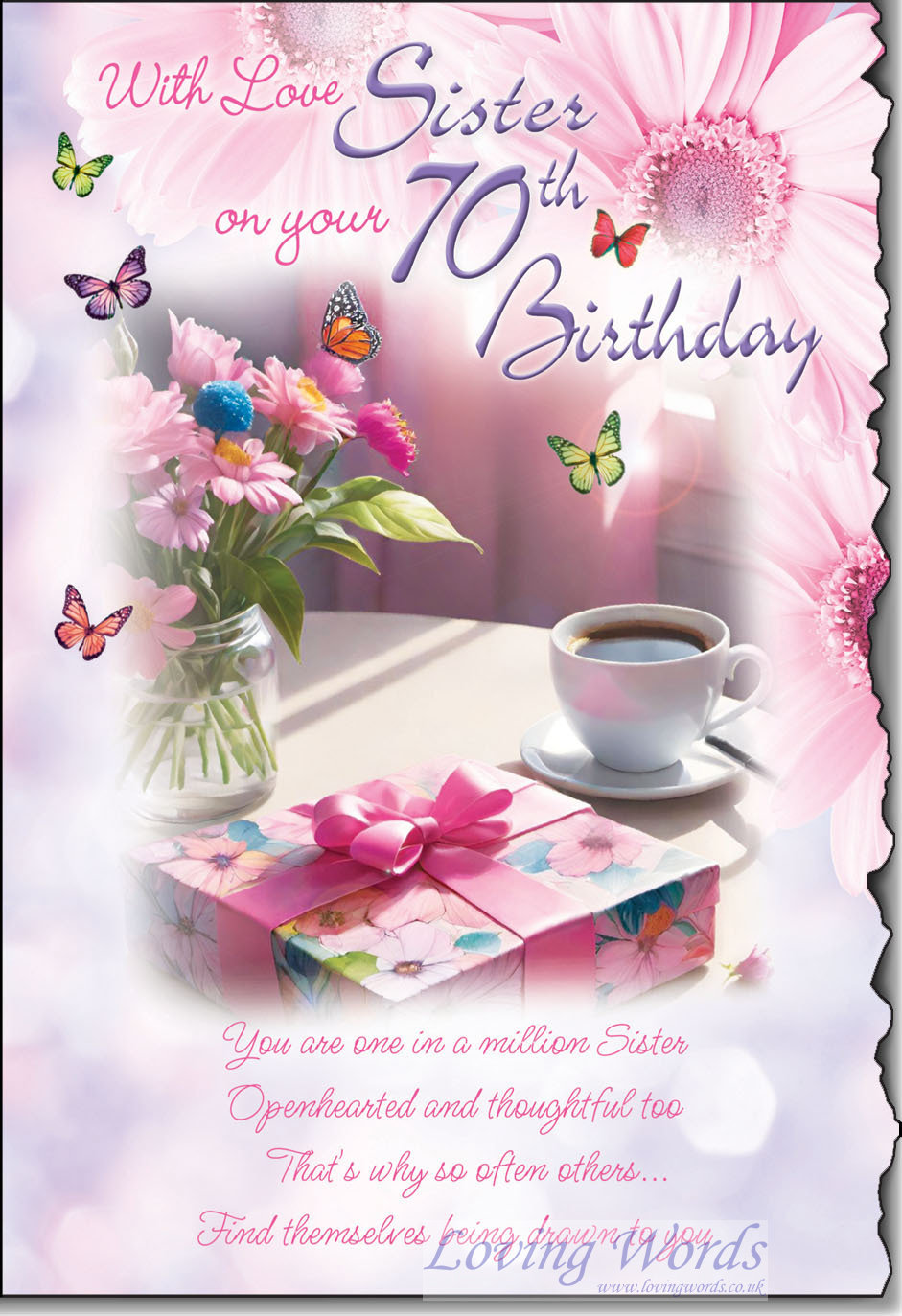 With Love Sister On Your 7oth Birthday Greeting Cards By Loving Words with-love-sister-on-your-7oth-birthday-greeting-cards-by-loving-words