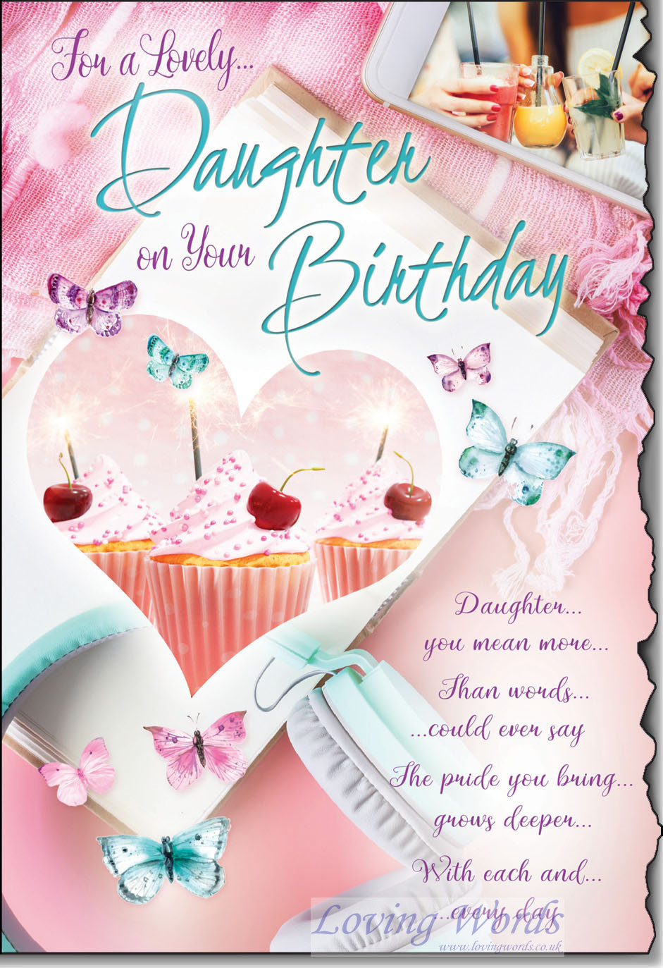 Birthday Lovely Daughter | Greeting Cards by Loving Words