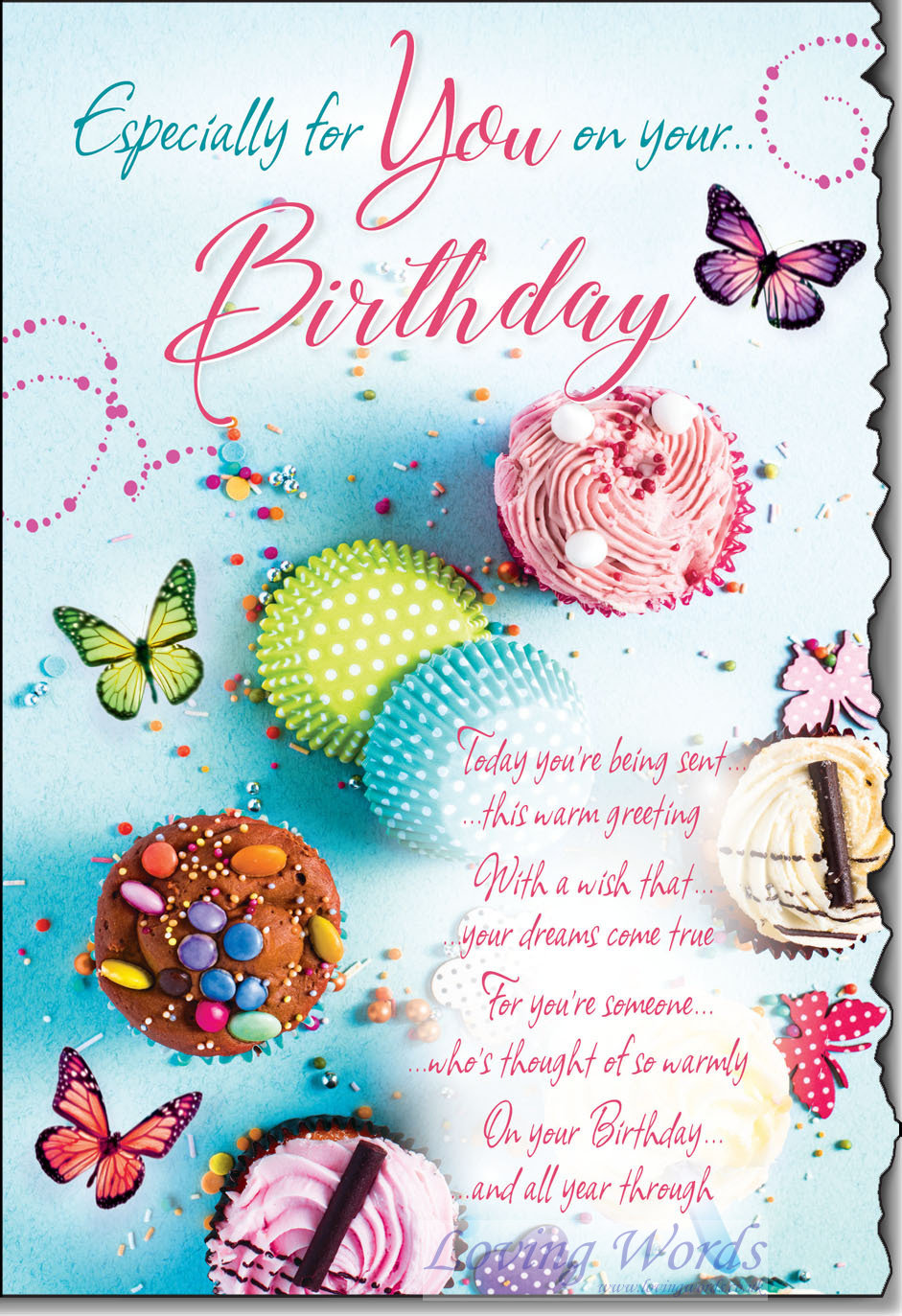Especially for you Birthday | Greeting Cards by Loving Words