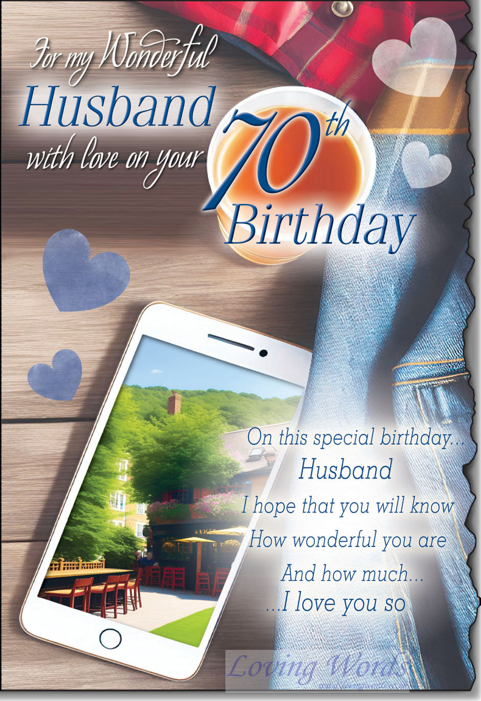 70th Birthday Wishes For Husband