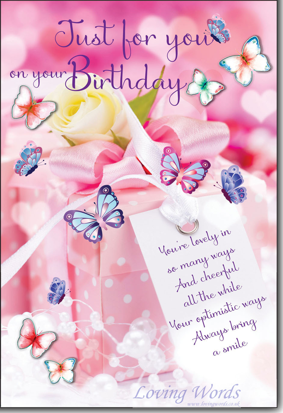Just for you Birthday | Greeting Cards by Loving Words